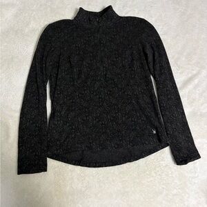 Spyder Women's Black Patterned Long Sleeve Top